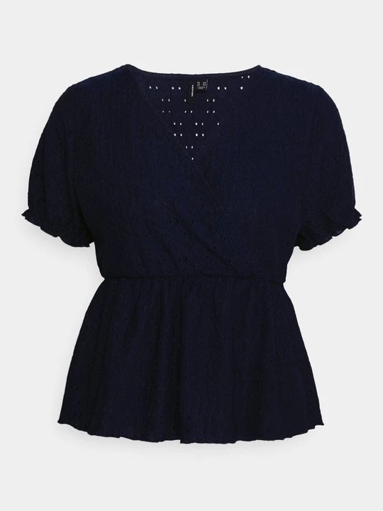 Zdjęcie produktu T-shirt z nadrukiem Vero Moda granatowy
