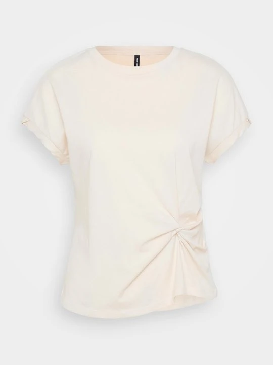 Zdjęcie produktu T-shirt z nadrukiem Vero Moda beżowy
