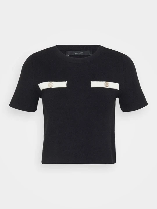 Zdjęcie produktu T-shirt z nadrukiem Vero Moda czarny