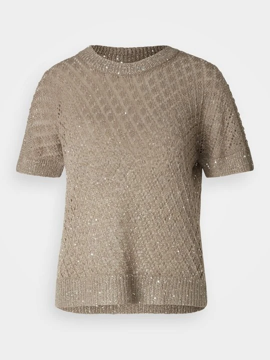 Zdjęcie produktu T-shirt z nadrukiem Vero Moda taupe