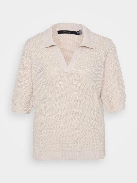 Zdjęcie produktu T-shirt z nadrukiem Vero Moda mleczny