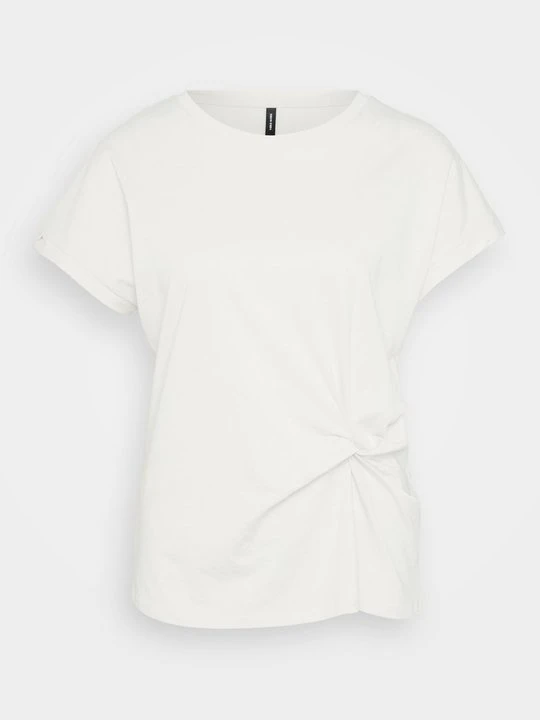 Zdjęcie produktu T-shirt z nadrukiem Vero Moda mleczny