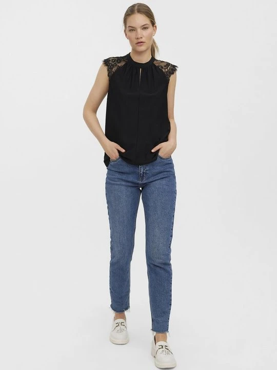 Zdjęcie produktu T-shirt z nadrukiem Vero Moda czarny