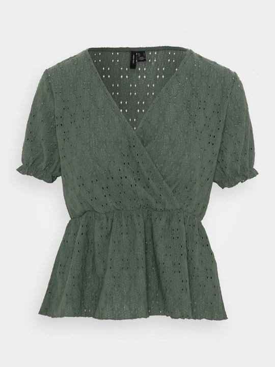 Zdjęcie produktu T-shirt z nadrukiem Vero Moda zielony
