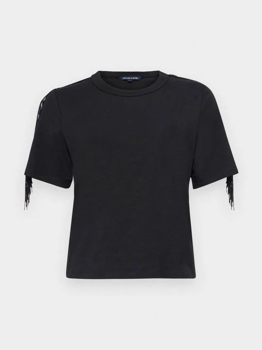 Zdjęcie produktu T-shirt z nadrukiem Veronica Beard czarny