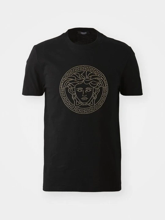 Zdjęcie produktu T-shirt z nadrukiem Versace czarny