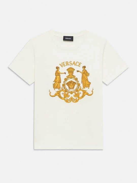 Zdjęcie produktu T-shirt z nadrukiem Versace biały
