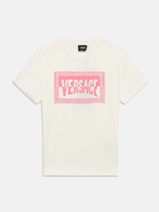 Zdjęcie produktu T-shirt z nadrukiem Versace biały