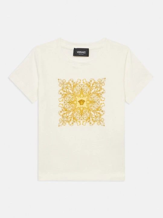 Zdjęcie produktu T-shirt z nadrukiem Versace biały