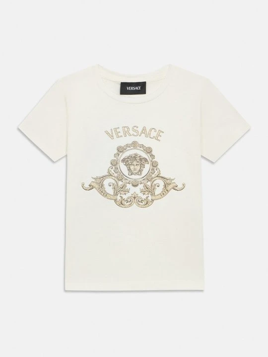 Zdjęcie produktu T-shirt z nadrukiem Versace biały