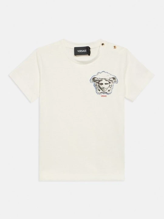 Zdjęcie produktu T-shirt z nadrukiem Versace biały