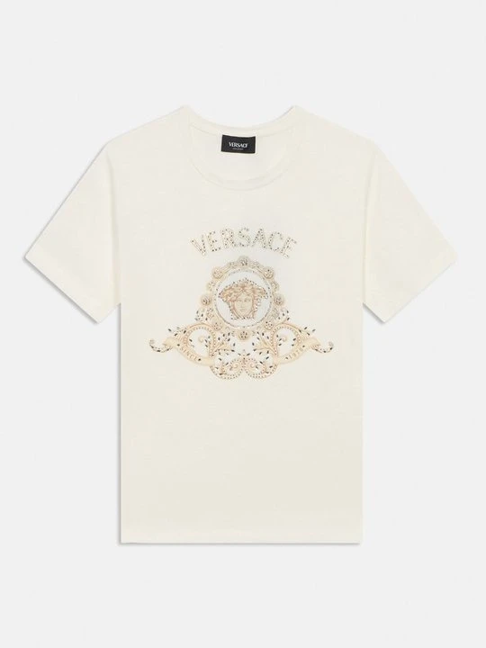 Zdjęcie produktu T-shirt z nadrukiem Versace biały
