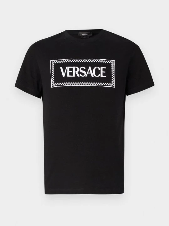 Zdjęcie produktu T-shirt z nadrukiem Versace czarny