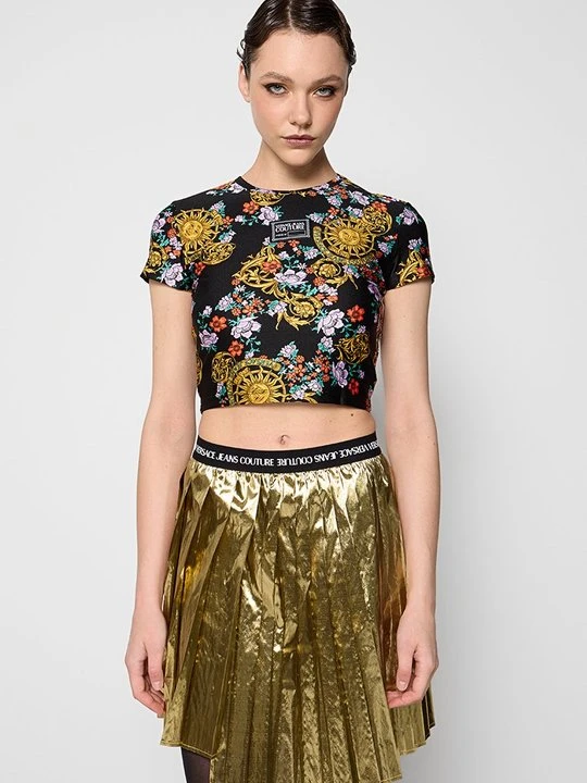 Zdjęcie produktu T-shirt z nadrukiem Versace Jeans Couture