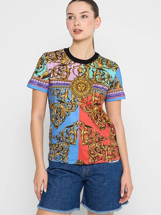 Zdjęcie produktu T-shirt z nadrukiem Versace Jeans Couture