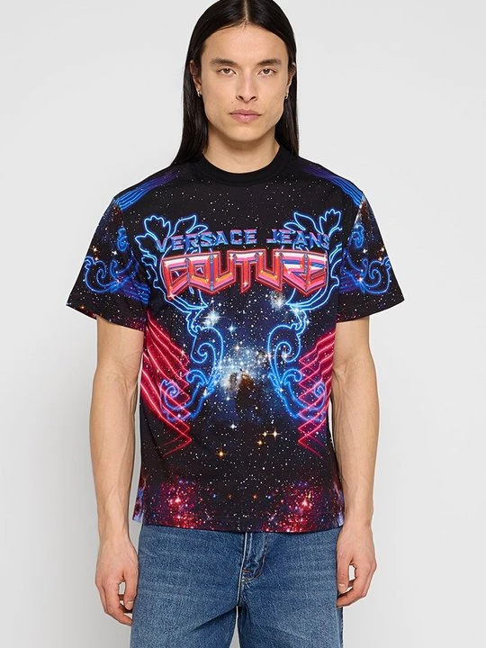 Zdjęcie produktu T-shirt z nadrukiem Versace Jeans Couture