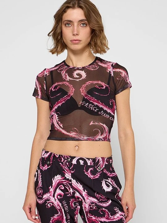 Zdjęcie produktu T-shirt z nadrukiem Versace Jeans Couture