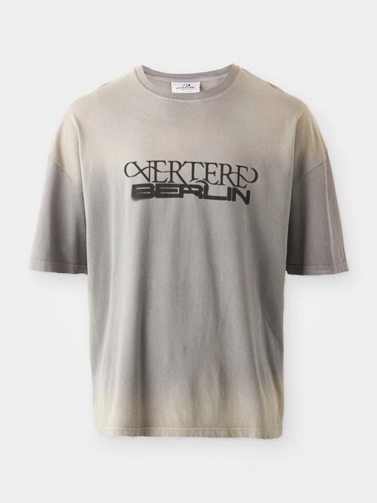 Zdjęcie produktu T-shirt z nadrukiem Vertere Berlin beżowy
