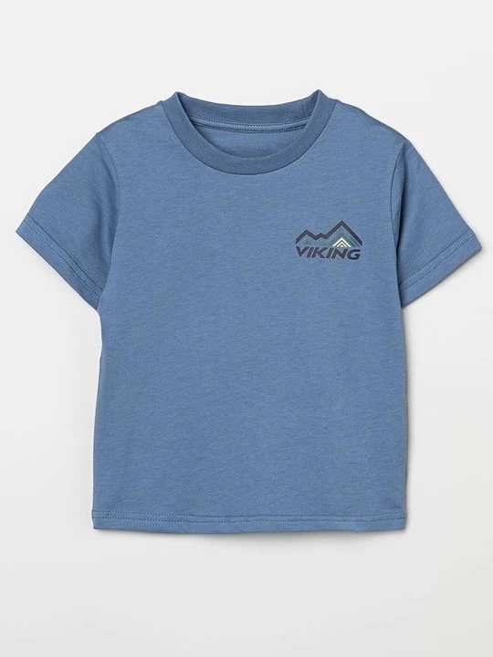 Zdjęcie produktu T-shirt z nadrukiem Viking niebieski