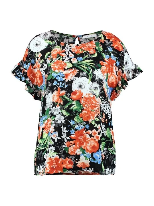 Zdjęcie produktu T-shirt z nadrukiem Vila czarny