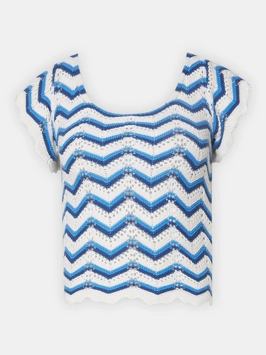 Zdjęcie produktu T-shirt z nadrukiem Vila mleczny