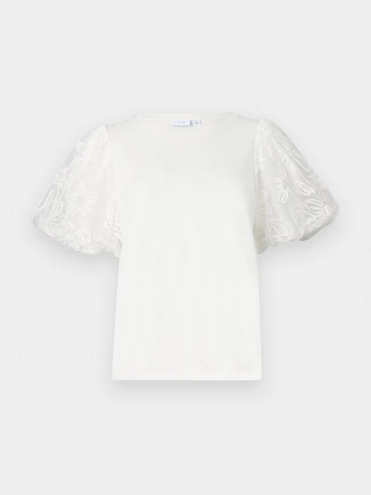 Zdjęcie produktu T-shirt z nadrukiem Vila biały