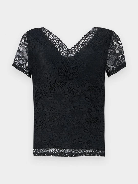 Zdjęcie produktu T-shirt z nadrukiem Vila czarny