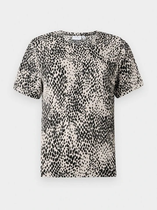 Zdjęcie produktu T-shirt z nadrukiem Vila brązowy