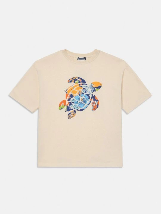 Zdjęcie produktu T-shirt z nadrukiem Vilebrequin mleczny