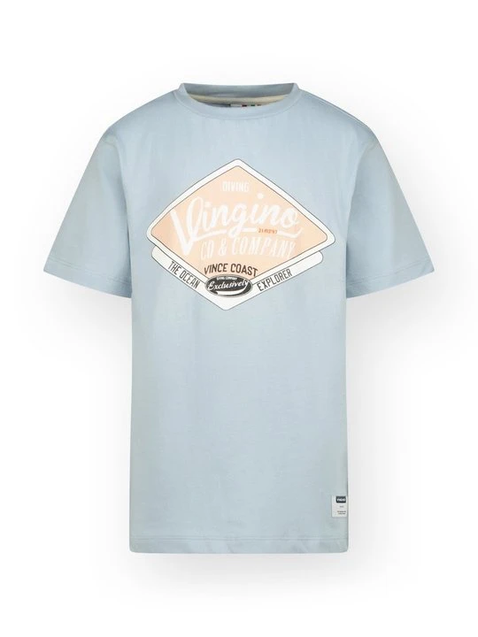 Zdjęcie produktu T-shirt z nadrukiem VINGINO jasnoniebieski