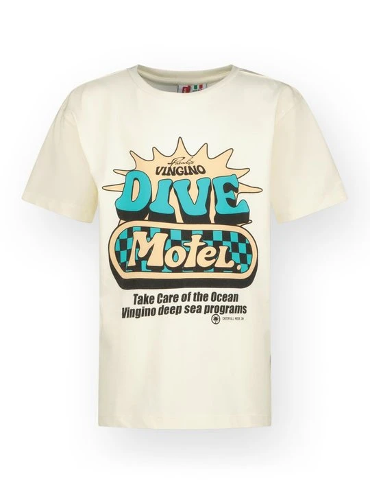 Zdjęcie produktu T-shirt z nadrukiem VINGINO biały