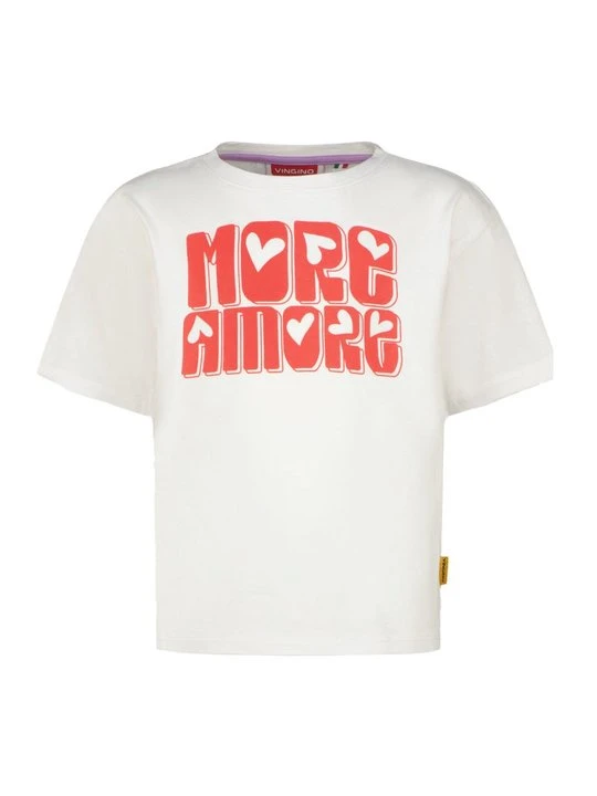 Zdjęcie produktu T-shirt z nadrukiem VINGINO biały