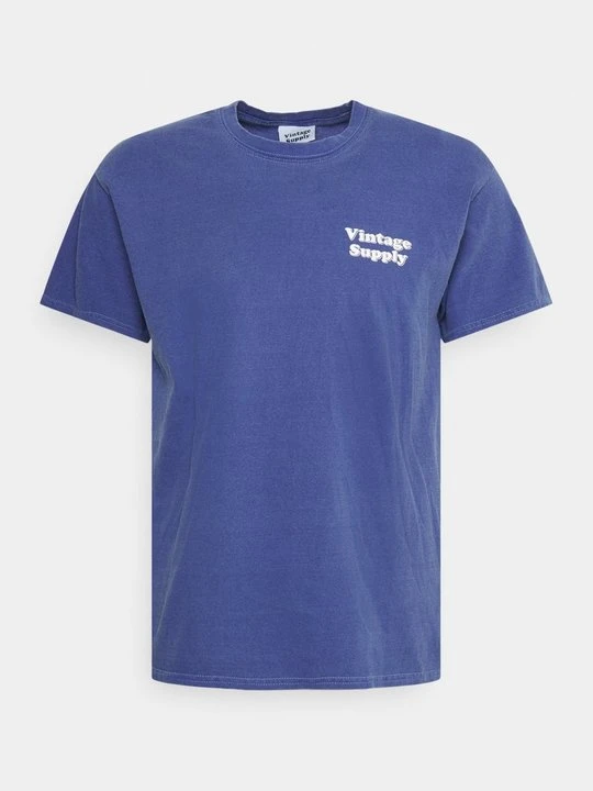 Zdjęcie produktu T-shirt z nadrukiem Vintage Supply granatowy
