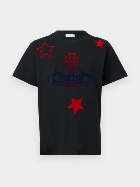 Zdjęcie produktu T-shirt z nadrukiem Vivienne Westwood czarny