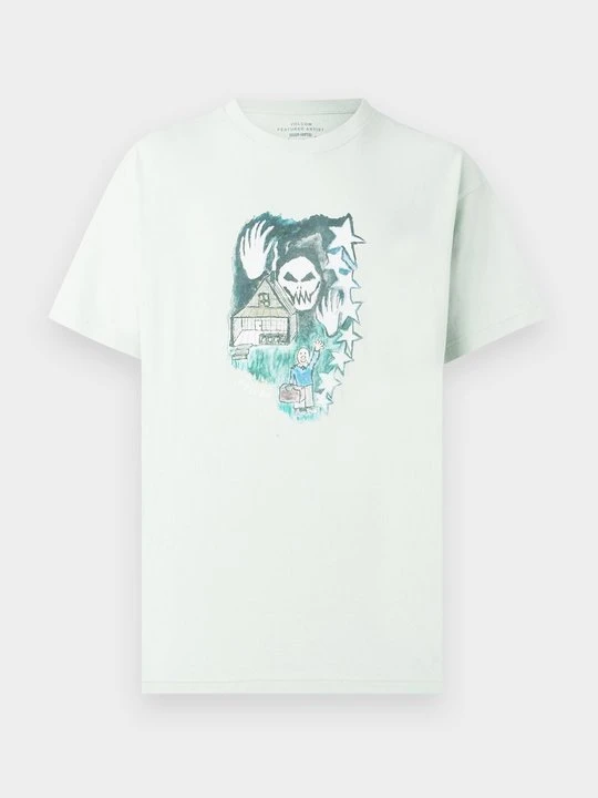 Zdjęcie produktu T-shirt z nadrukiem Volcom niebieski