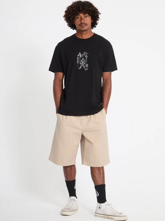 Zdjęcie produktu T-shirt z nadrukiem Volcom czarny