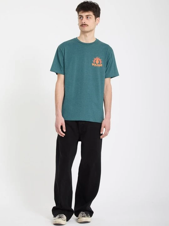 Zdjęcie produktu T-shirt z nadrukiem Volcom zielony