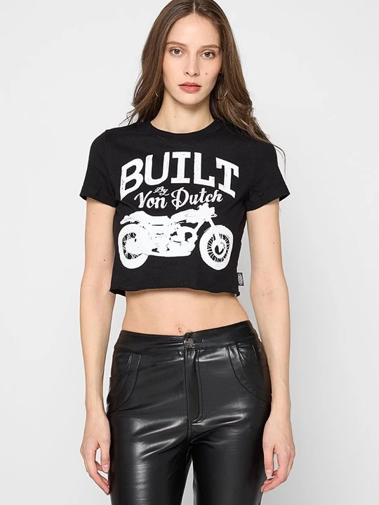 Zdjęcie produktu T-shirt z nadrukiem Von Dutch czarny