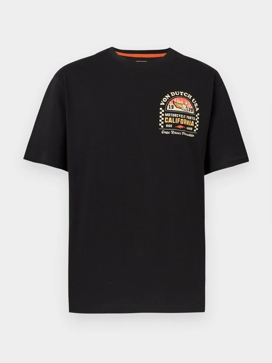 Zdjęcie produktu T-shirt z nadrukiem Von Dutch czarny