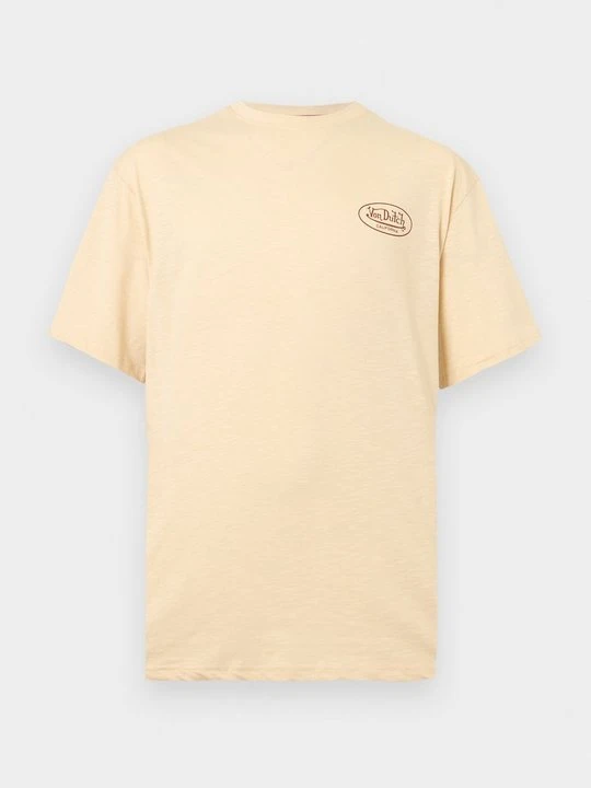 Zdjęcie produktu T-shirt z nadrukiem Von Dutch beżowy