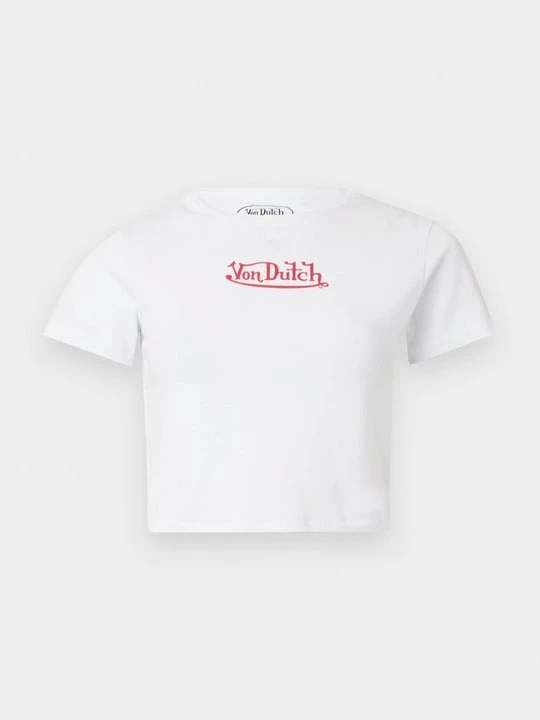 Zdjęcie produktu T-shirt z nadrukiem Von Dutch biały