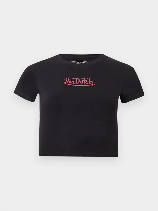 Zdjęcie produktu T-shirt z nadrukiem Von Dutch czarny