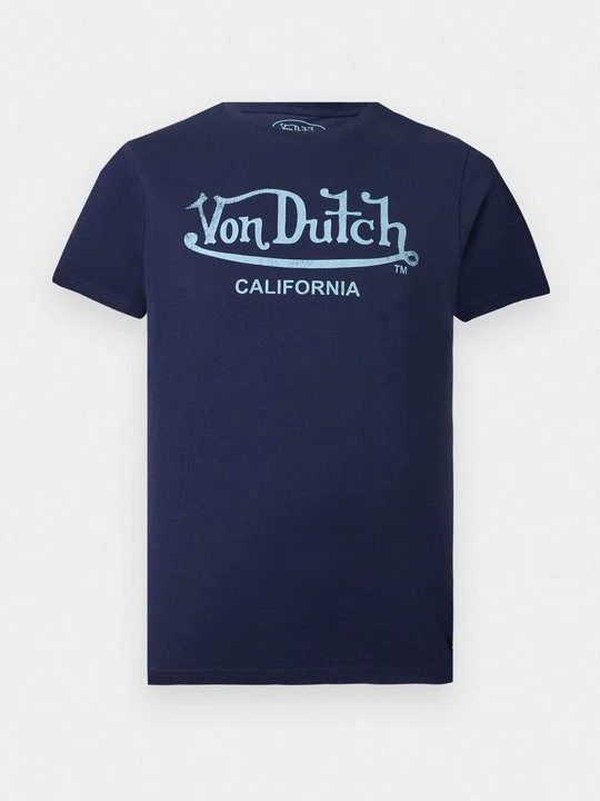 Zdjęcie produktu T-shirt z nadrukiem Von Dutch niebieski