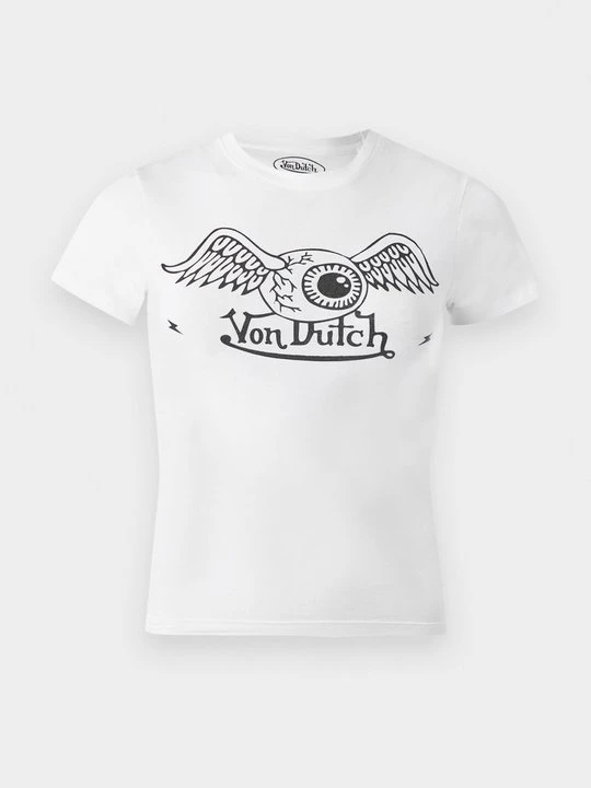 Zdjęcie produktu T-shirt z nadrukiem Von Dutch różowy