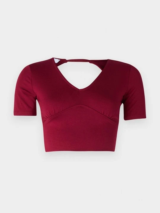 Zdjęcie produktu T-shirt z nadrukiem WAL G. bordowy