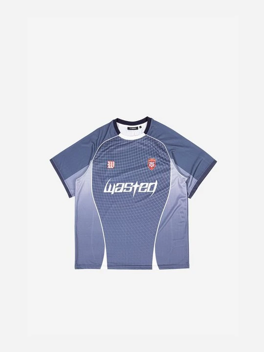 Zdjęcie produktu T-shirt z nadrukiem Wasted Paris jasnoniebieski