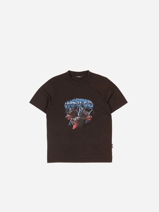 Zdjęcie produktu T-shirt z nadrukiem Wasted Paris czarny
