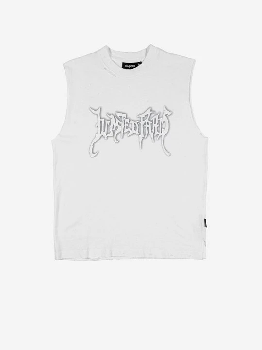 Zdjęcie produktu T-shirt z nadrukiem Wasted Paris biały