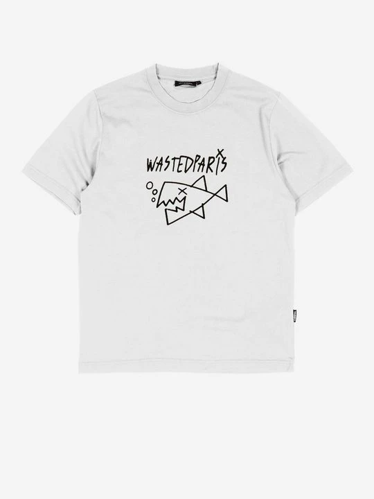 Zdjęcie produktu T-shirt z nadrukiem Wasted Paris biały