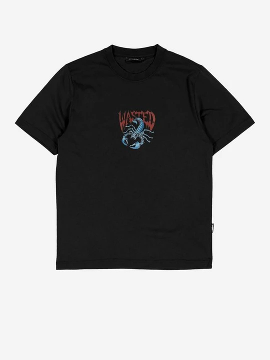 Zdjęcie produktu T-shirt z nadrukiem Wasted Paris czarny